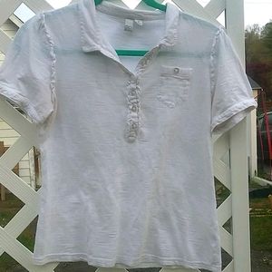 Collared Tee Shirt Polo Shirt